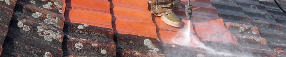 Dakonderhoud Hillegom schoonspuiten van dakpannen